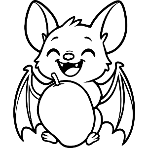 Happy Fruit Bat