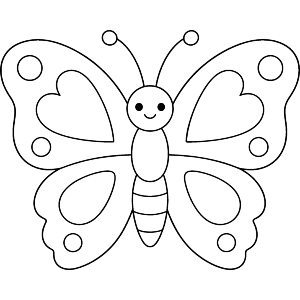 Butterfly Outline