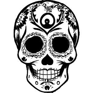 Day of the Dead Sugar Skull