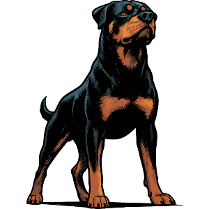 Proud Rottweiler