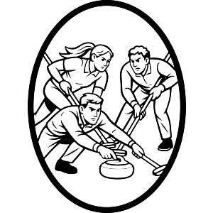 Curling Match Action