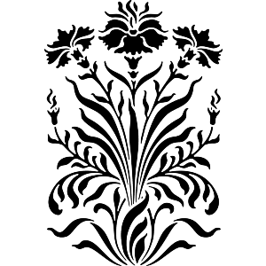 Art Nouveau Carnations