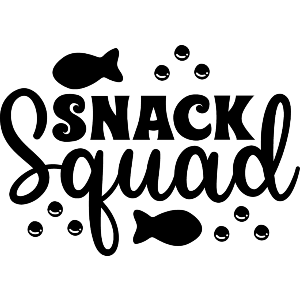 Snack Squad Funny Child Toddler Quote 