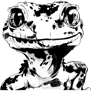 Happy Leopard Gecko
