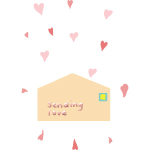 An Envelope Filled With Hearts.