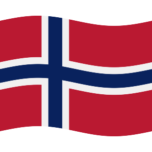 Waving Norwegian Flag