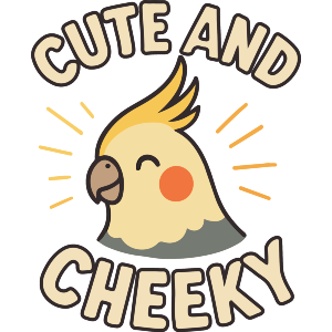 Cute & Cheeky Cockatiel