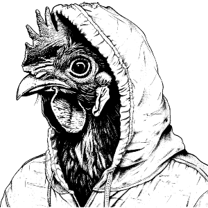 Chicken in a Hoodie