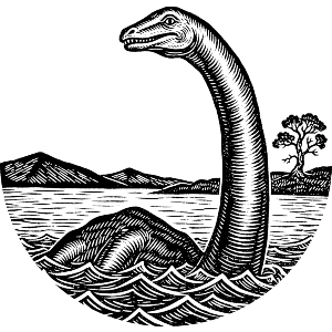 Vintage Loch Ness Monster