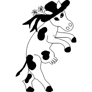 Dancing cow