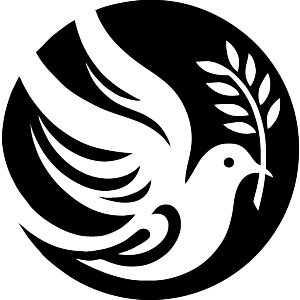 Circular Peace Dove