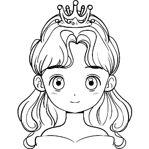 Cute Princess Portrait