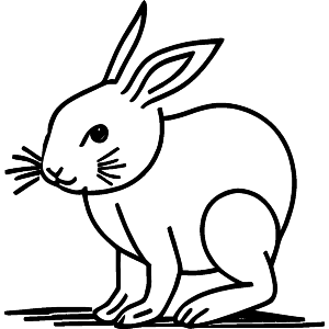 Sitting Bunny Rabbit