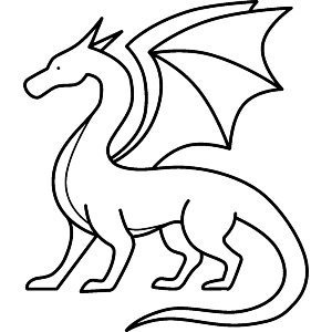 Dragon Outline