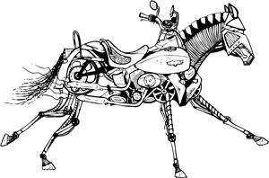 Motorbike Horse