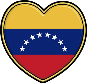 Venezuela Flag Heart