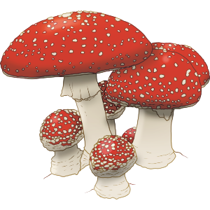 Red Mushrooms