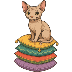 Relaxed Sphinx Cat