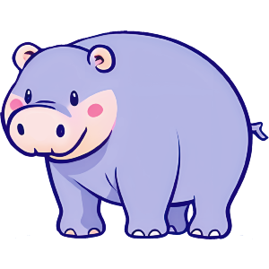 Cartoon Hippo