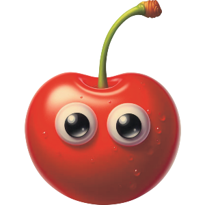 Funny Cherry Face