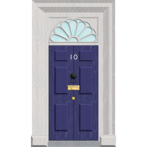 No. 10 Downing Street Door