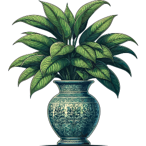 Healthy House Plant