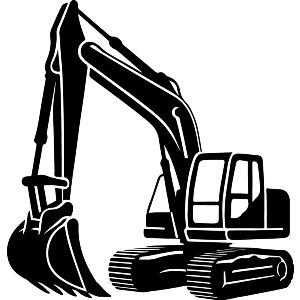 Digger Construction Vehicle