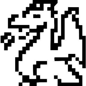 8-Bit Fire Breathing Dragon