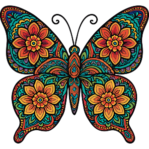 Mandala Butterfly