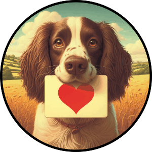 Springer Spaniel Love Note