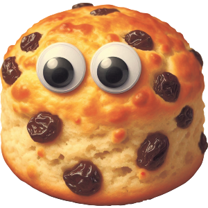 Funny Fruit Scone