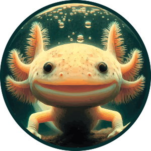 Smiling Axolotl