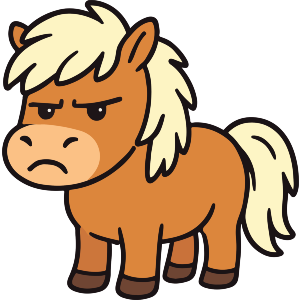 Grumpy Pony