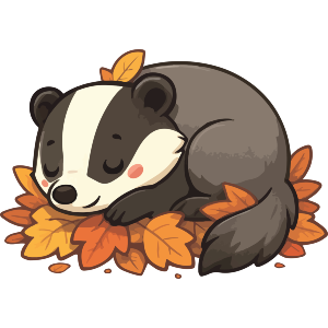 Sleepy Badger