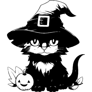 halloween cat 