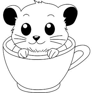 Hamster in Teacup