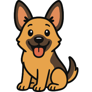 Adorable German Shepherd Puppy