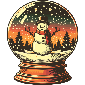 Snowman Snow Globe