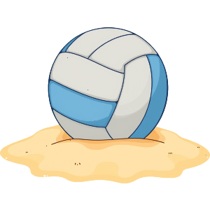 Volleyball in Sand