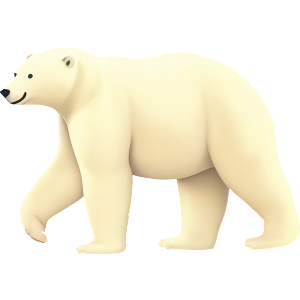 Happy Polar Bear