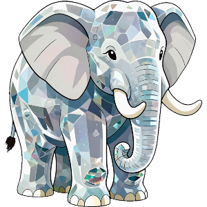 Crystal Elephant