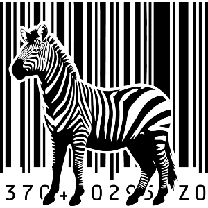 Barcode Zebra Stripes