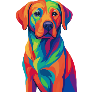 Pop Art Labrador