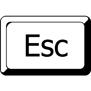 Keyboard Escape Key