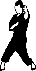 Karate Pose