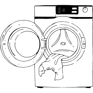Open Washing Machine