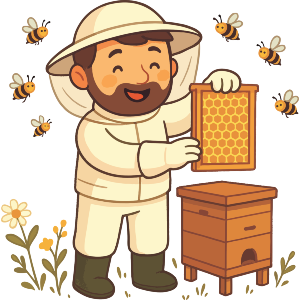 Happy Bee Keeper