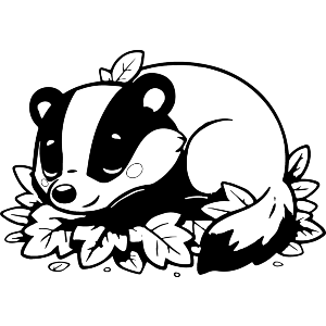 Sleepy Badger