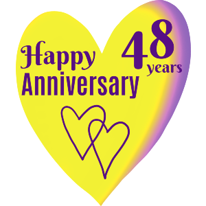 Happy 48 Years Anniversary