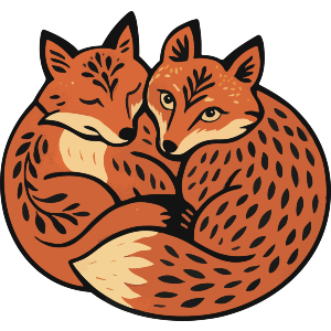 Folk Style Foxes